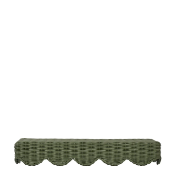 Belle Rattan Wall Shelf