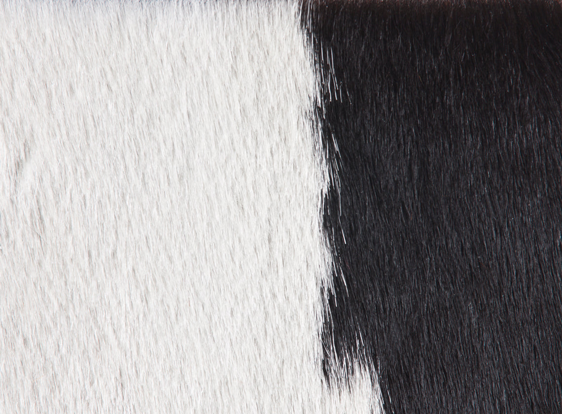 Black & White Cow Hide Rug