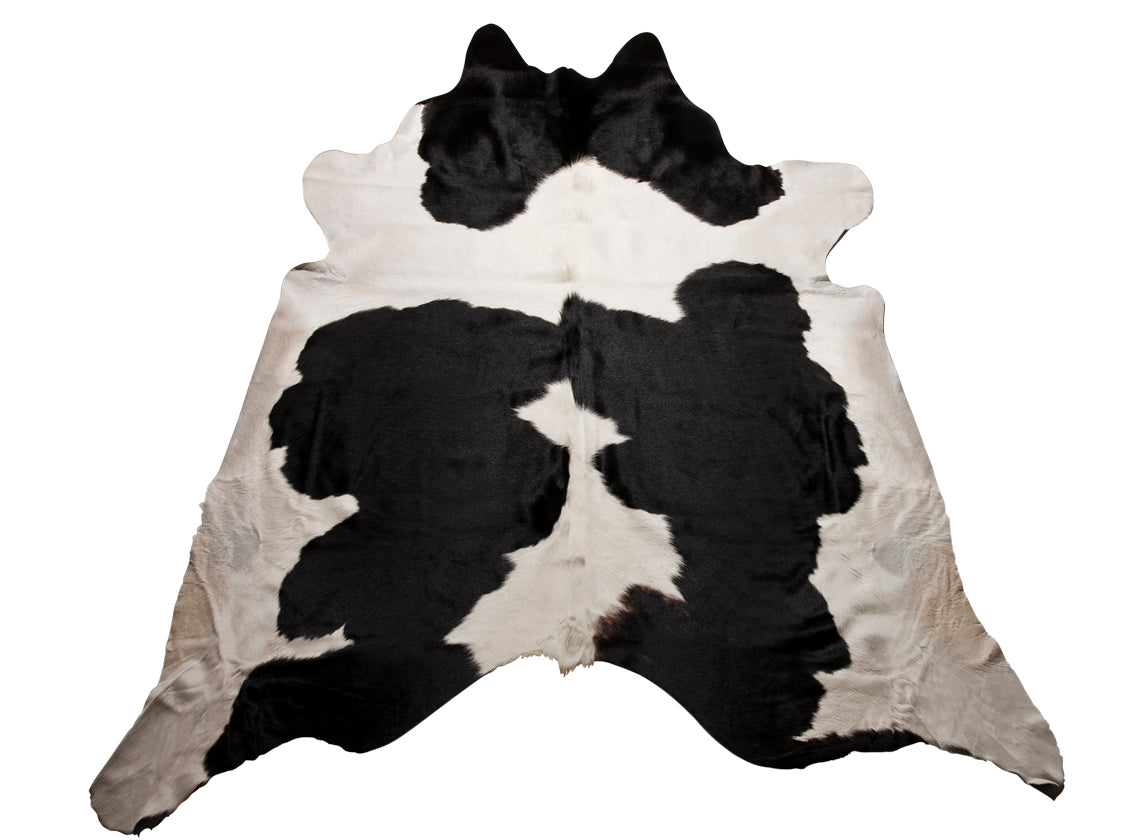 Black & White Cow Hide Rug