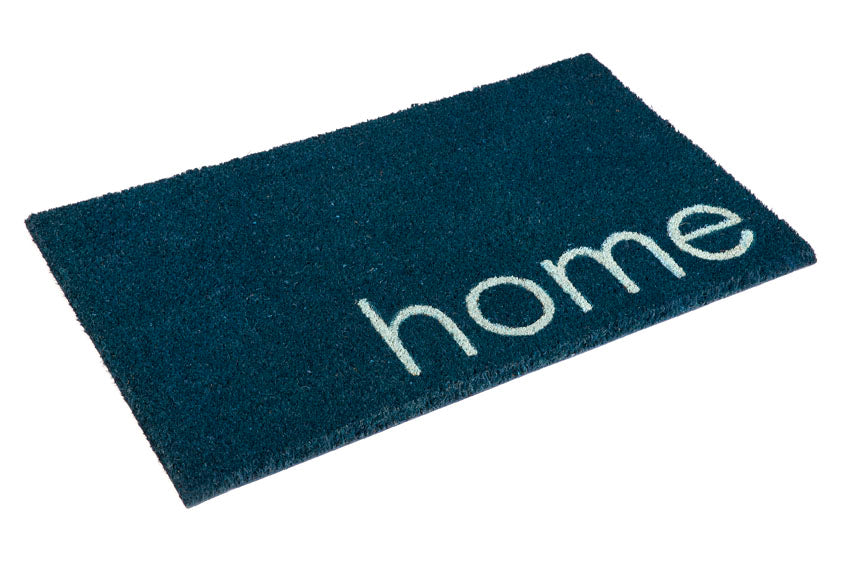 Blue Home Door Mat