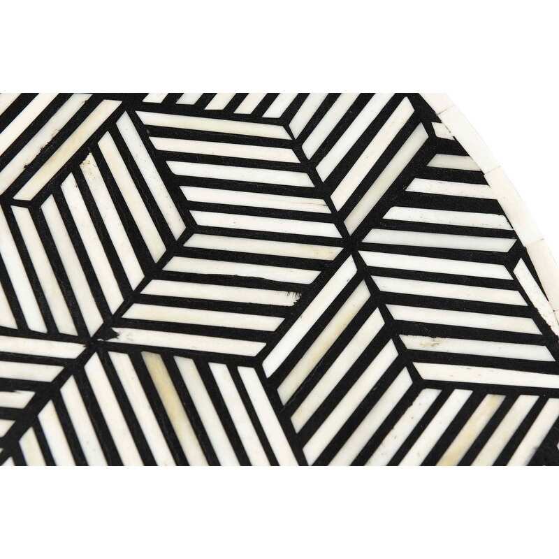 Bone Inlay Ikat Three-Drawer Dresser