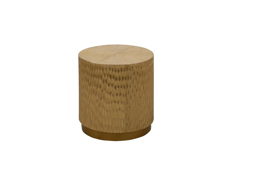 Brass Clad Side Table