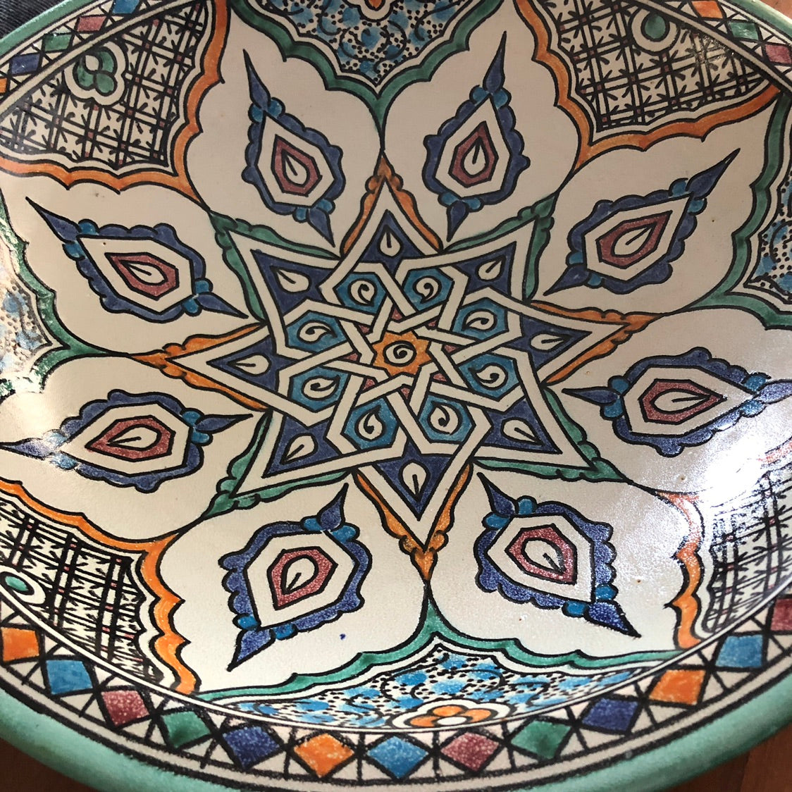 Moorish Fez Medium Serving Bowl
