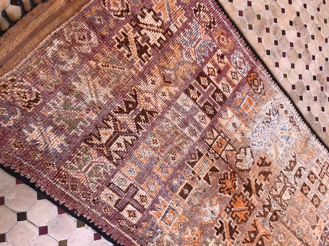 ** IN STOCK ** Vintage Haouz Carpet