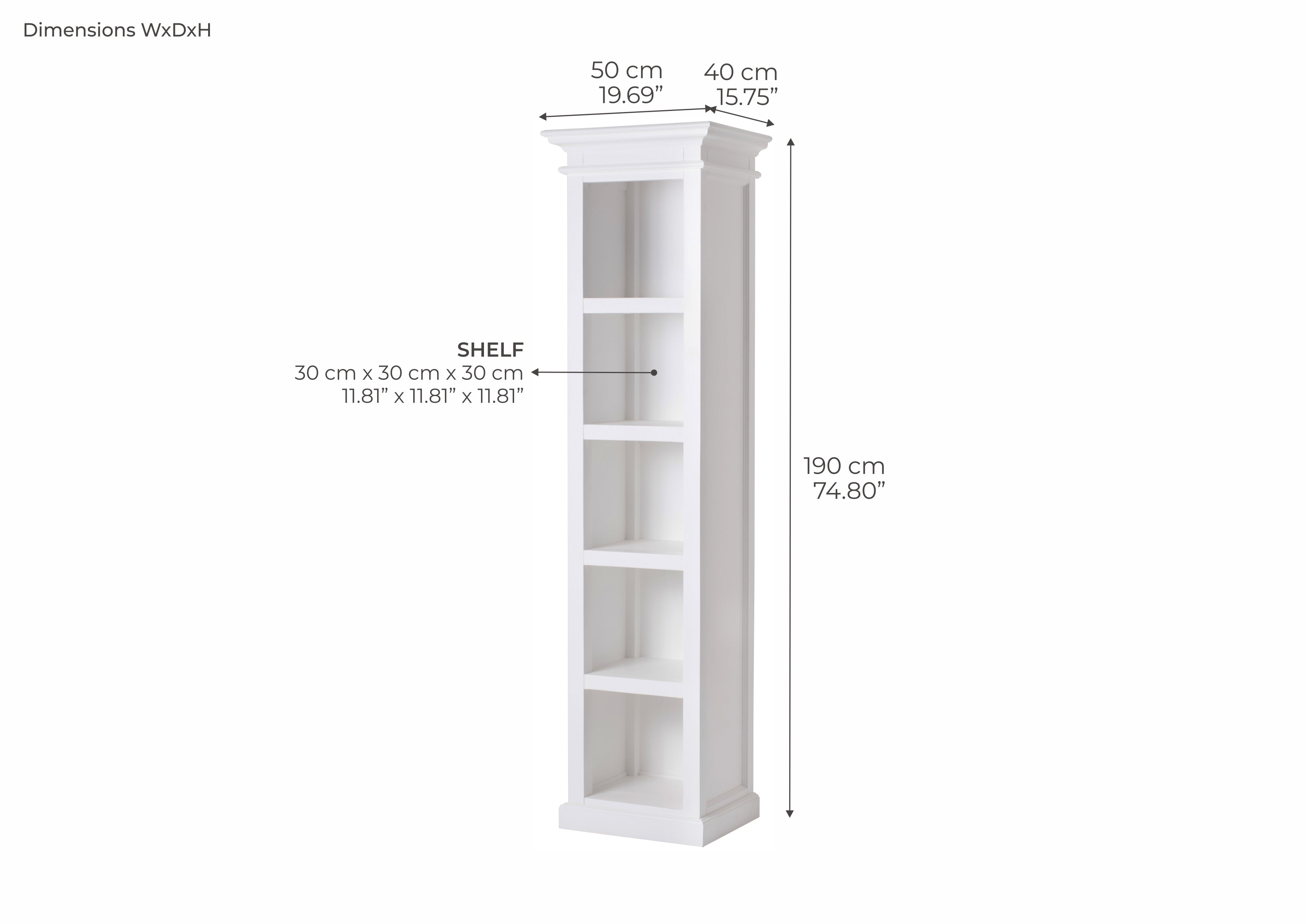 Tiana Beach Bookshelf