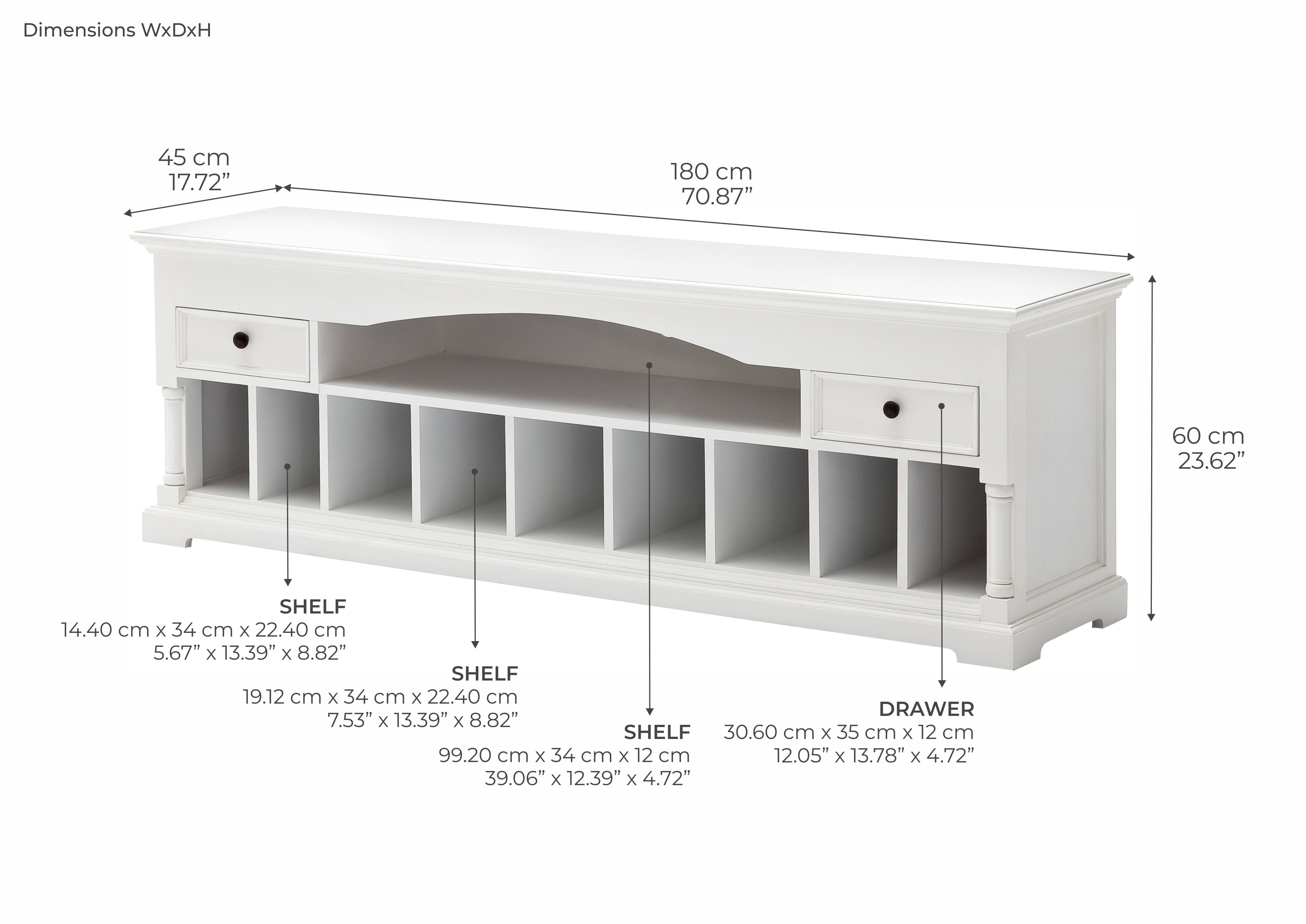 Tiana Beach Media Console