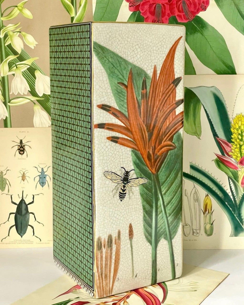 Heliconia Vase
