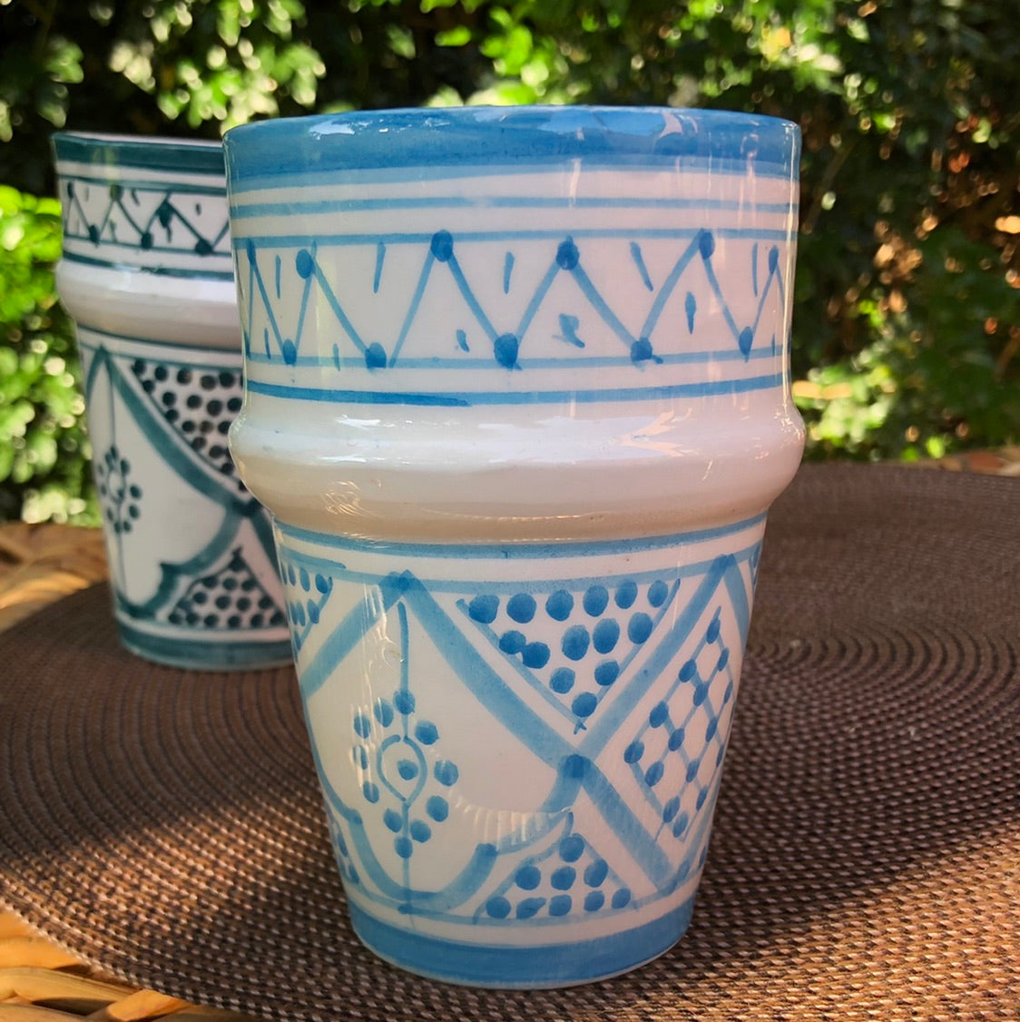 Genuine Rabat Safi Traditional Mug in Turquoise