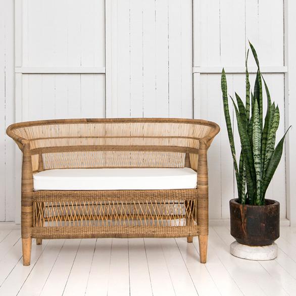 Malawi 2 Seater Cushion in Black - Overstock