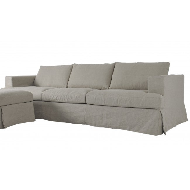 Newport Linen Sofa in Beige