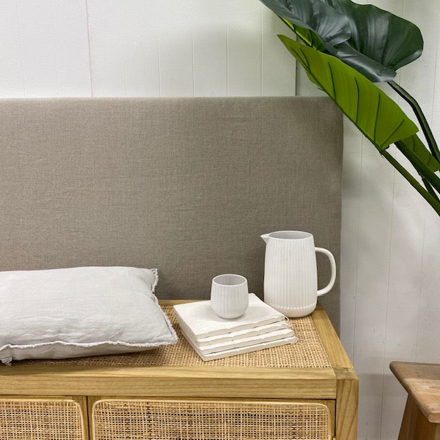 Newport Linen Bedhead in Natural