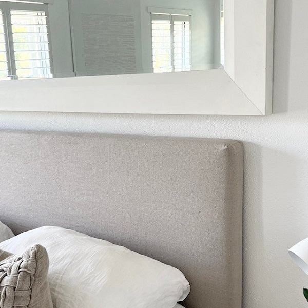 Newport Linen Bedhead in Natural