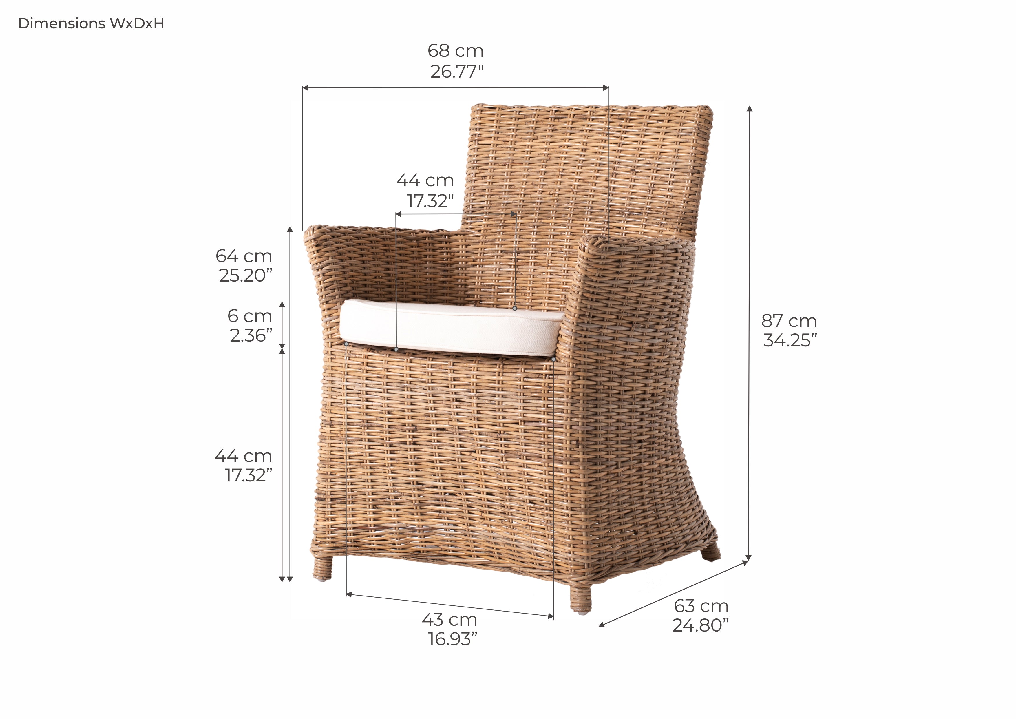 Tiana Beach Bishop Dining Chair