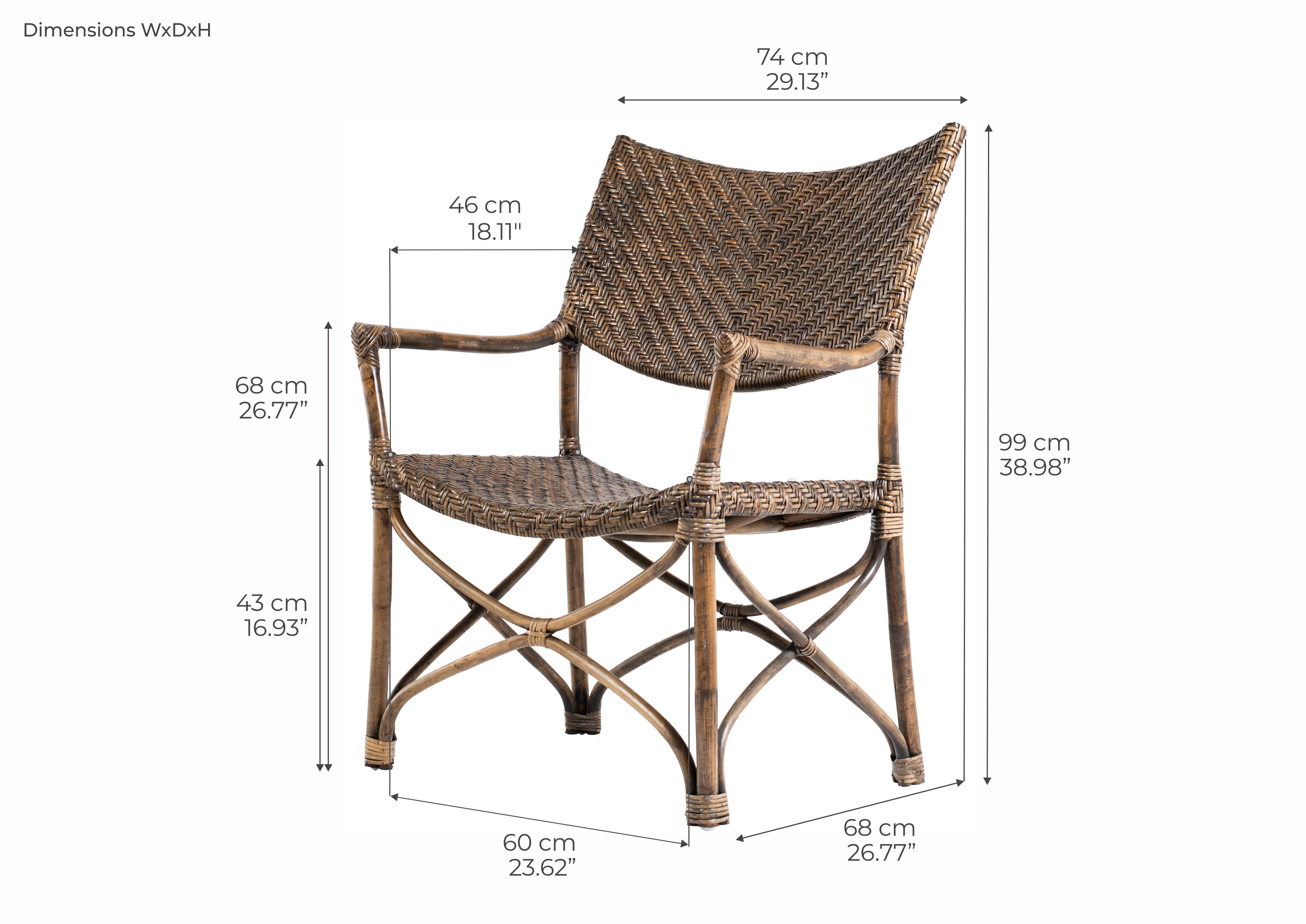 Tiana Beach Squire Chair - Set of Two