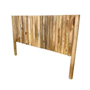Branch Bedhead In Natural Teak