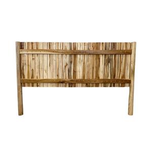 Branch Bedhead In Natural Teak