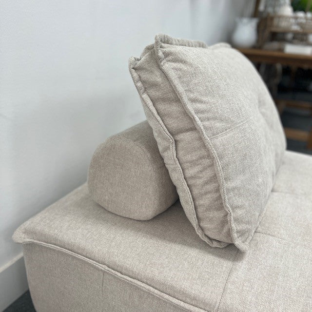 Jersey Modular Sofa Unit in Oat