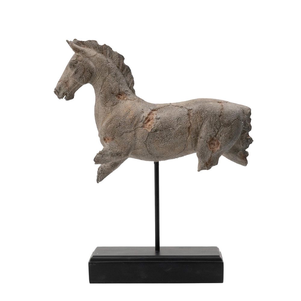 Caballo Horse Statue on Stand