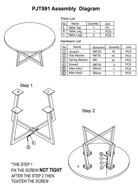 Gerald Round Dining Table
