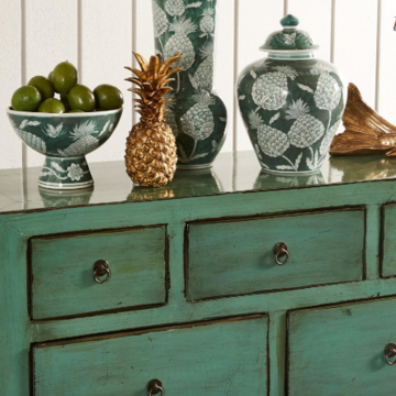 Thistle Porcelain Vase