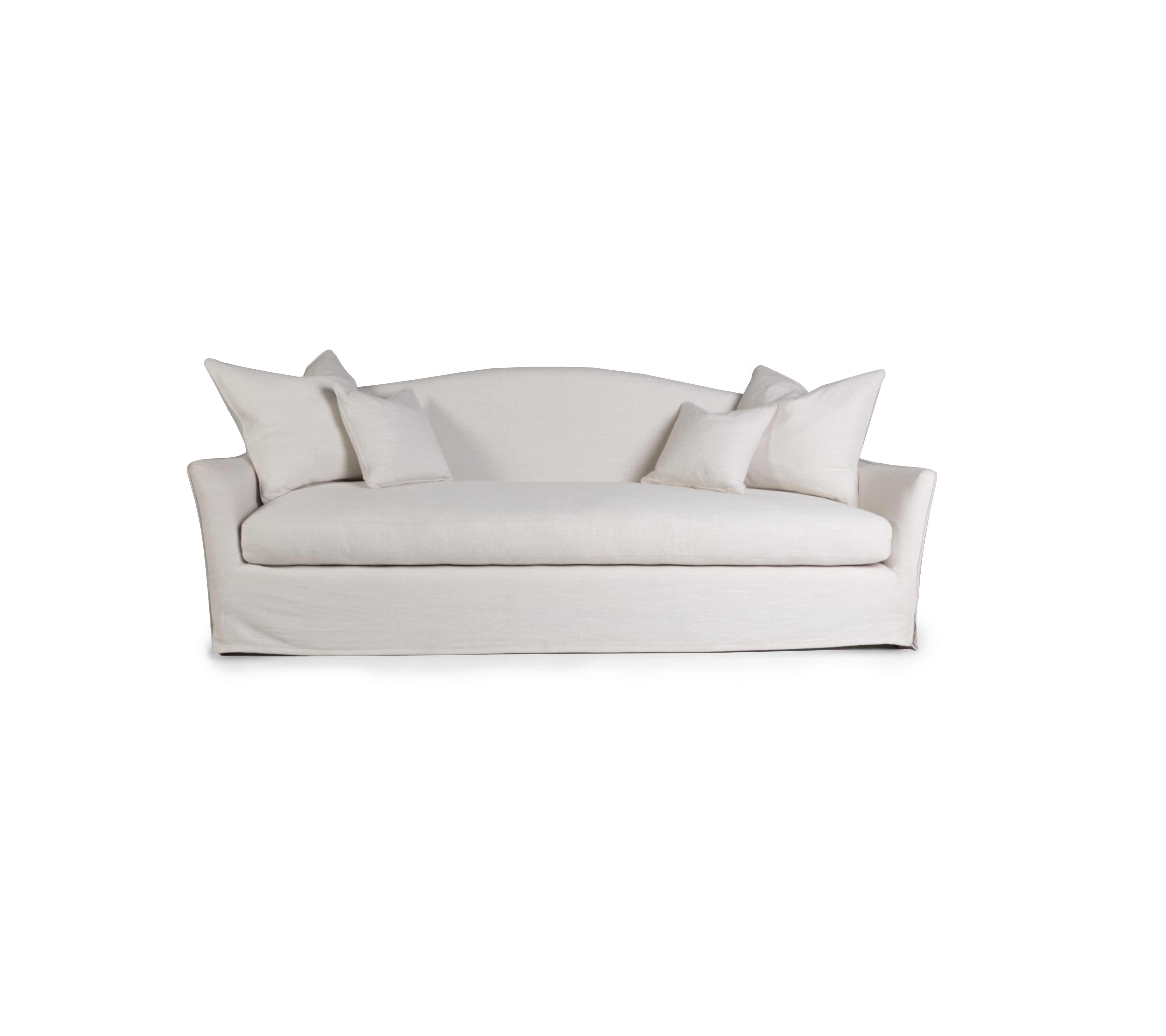 Chelsea Camelback Sofa in Natural