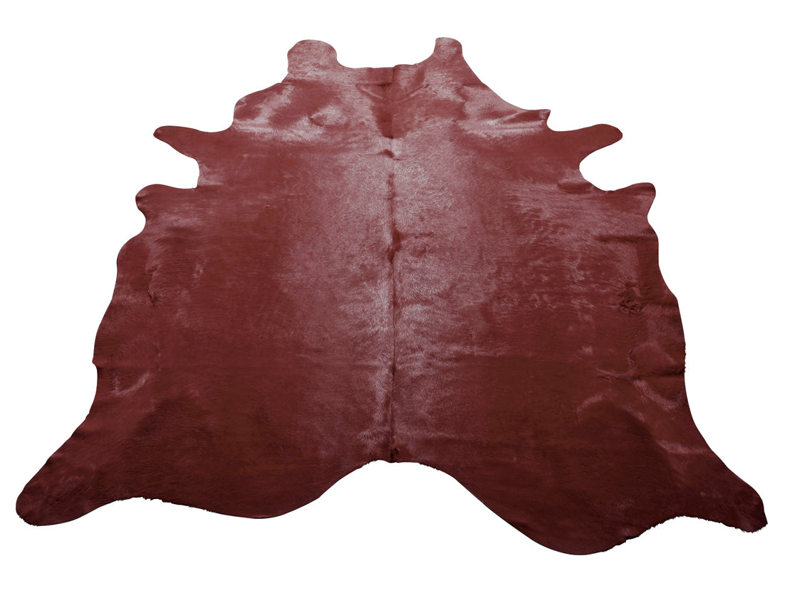 Chestnut Dyed Cow Hide Rug