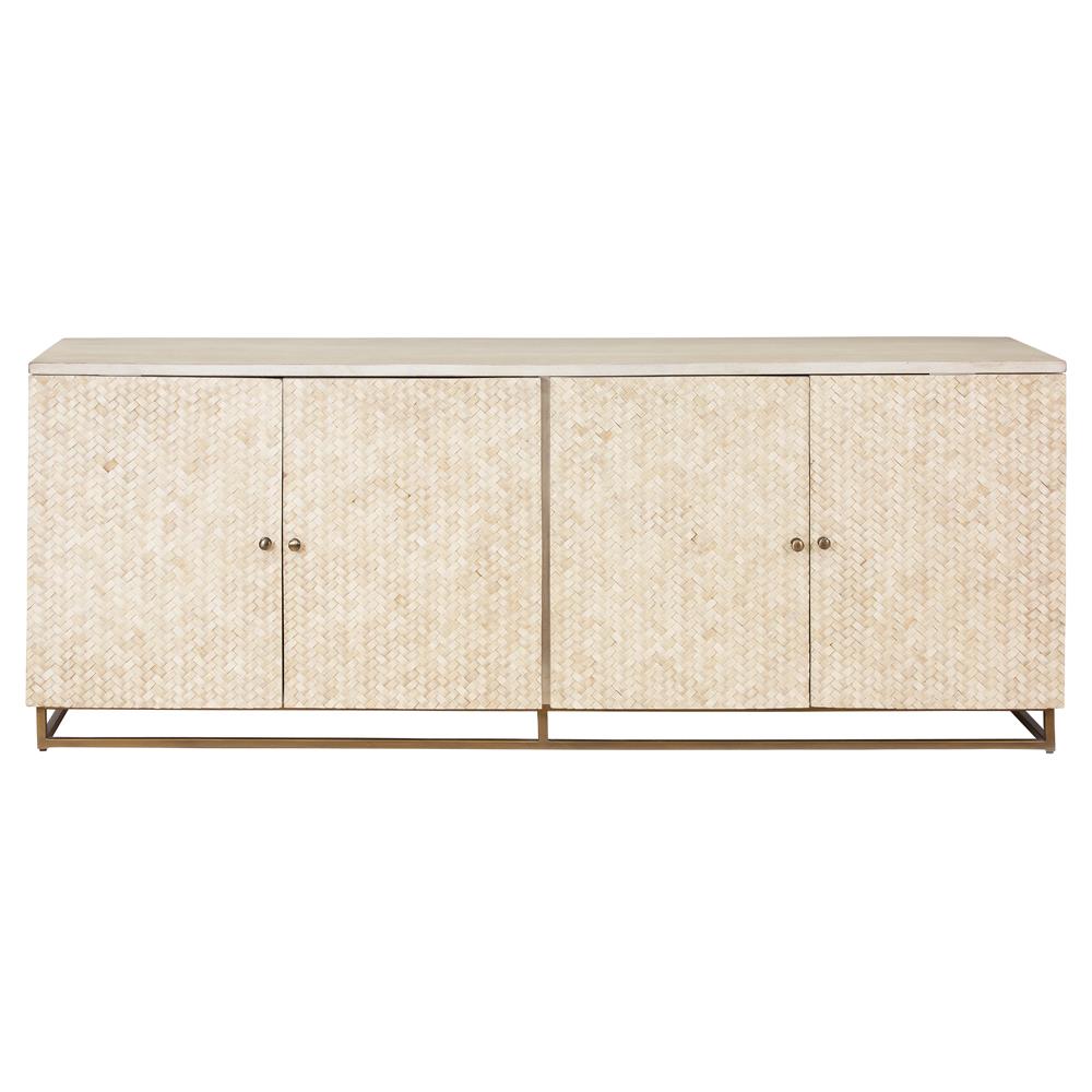 Herringbone Bone Cabinet