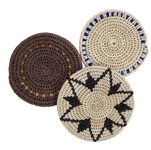 Zimbabwe Sisal Coasters - Set of 4