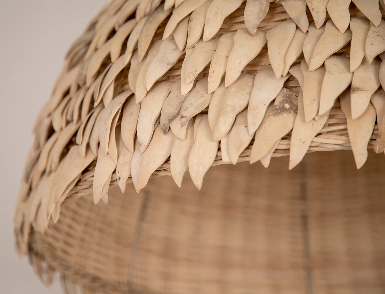 Coconut Thin Dome Pendant Light