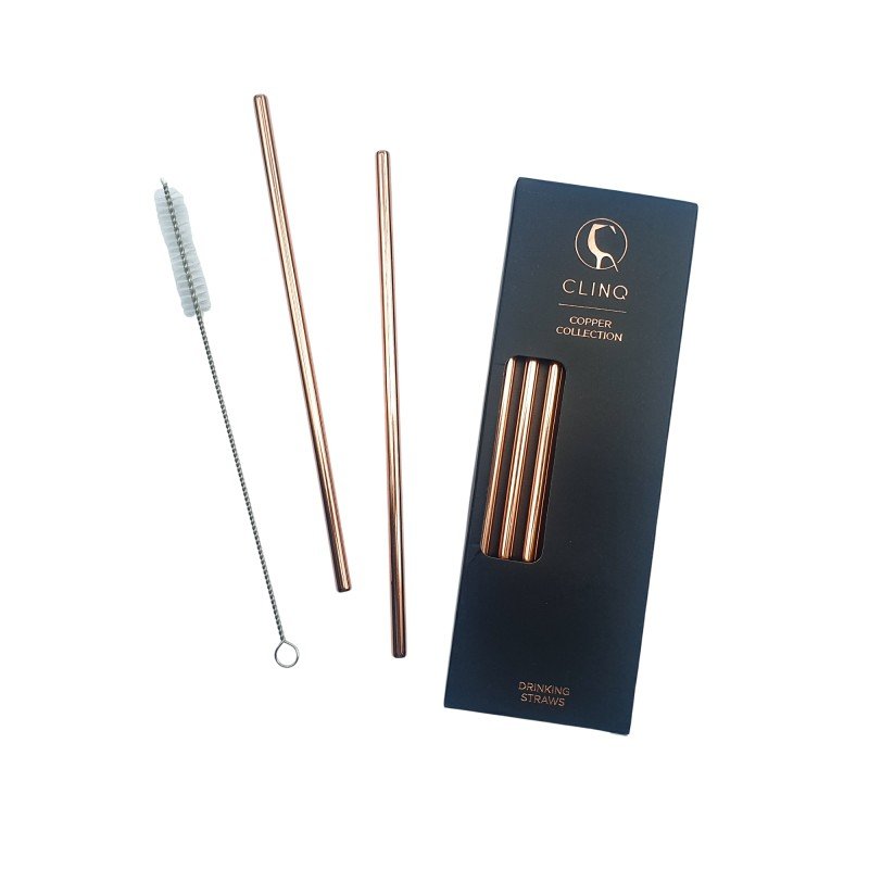 Manhattan Copper Drinking Straws