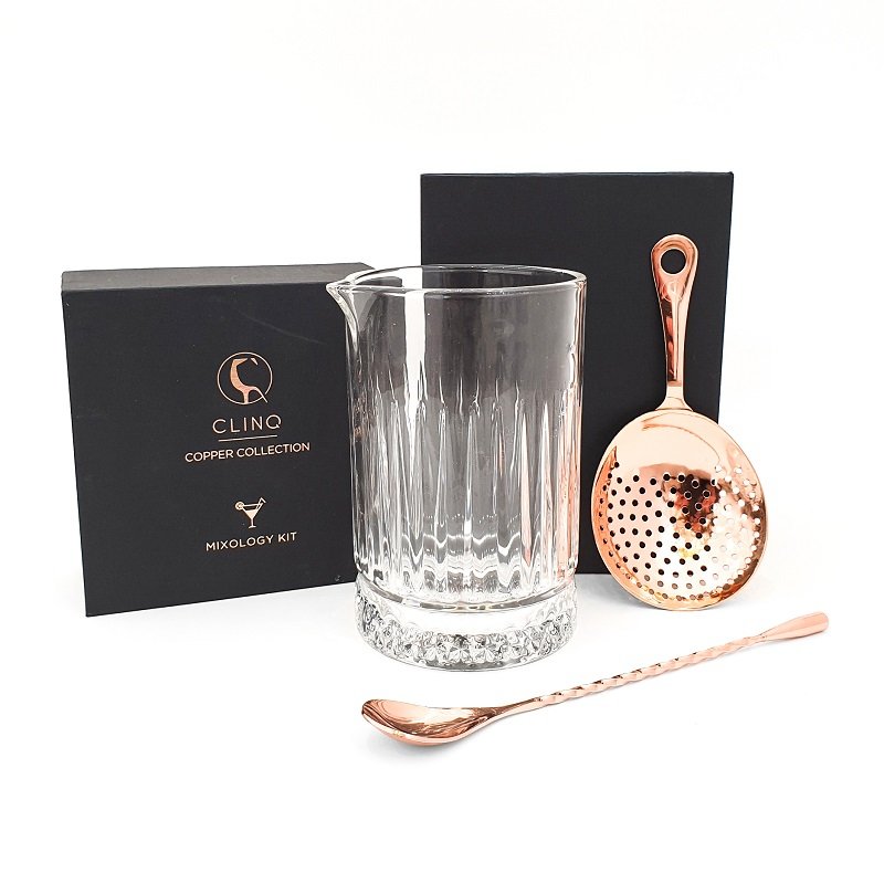 Manhattan Copper Mixology Set