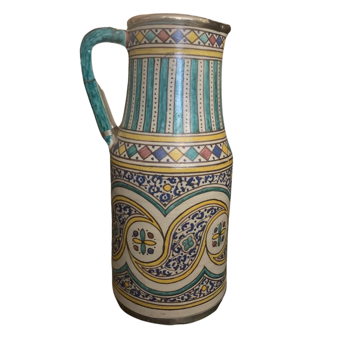 Moorish Fez Jug in Traditional Scheme