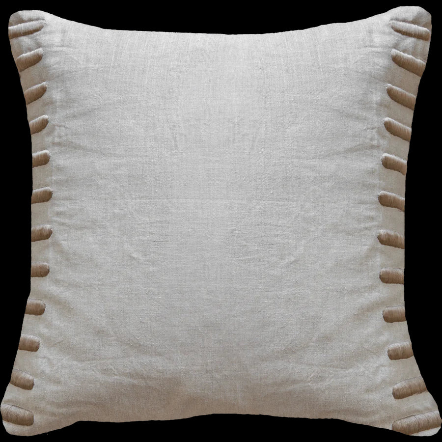 Crop Bars Lounge Cushion  in Natural