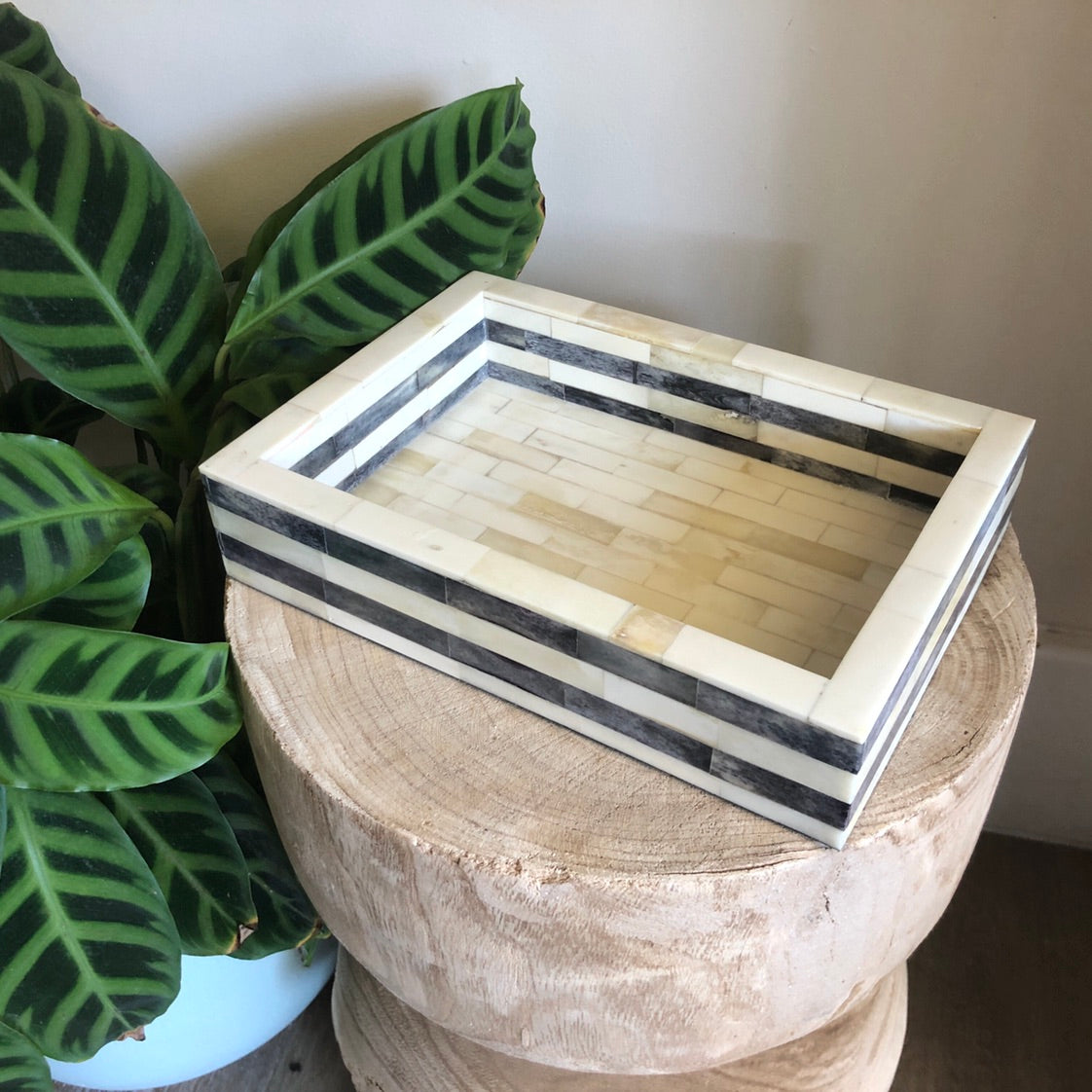 Timber and Bone Inlaid Tray