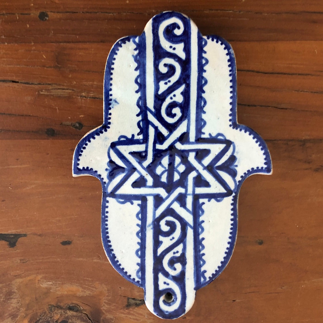 Moorish Fez Hamsa Wall Plaque