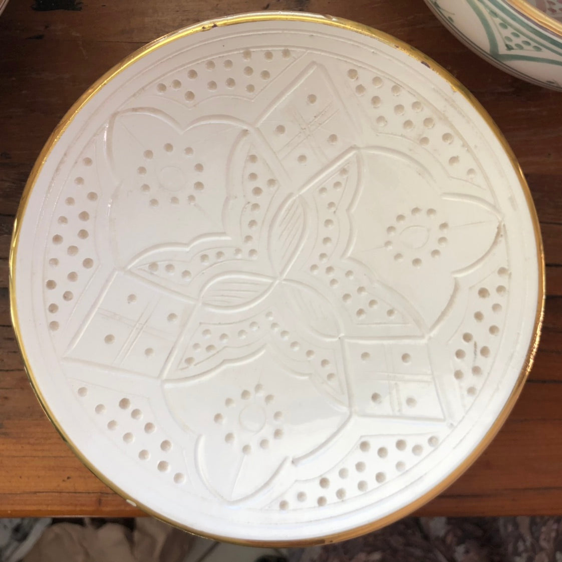 Genuine Rabat Safi Set - Large Plate, Small Plate & Bowl in White