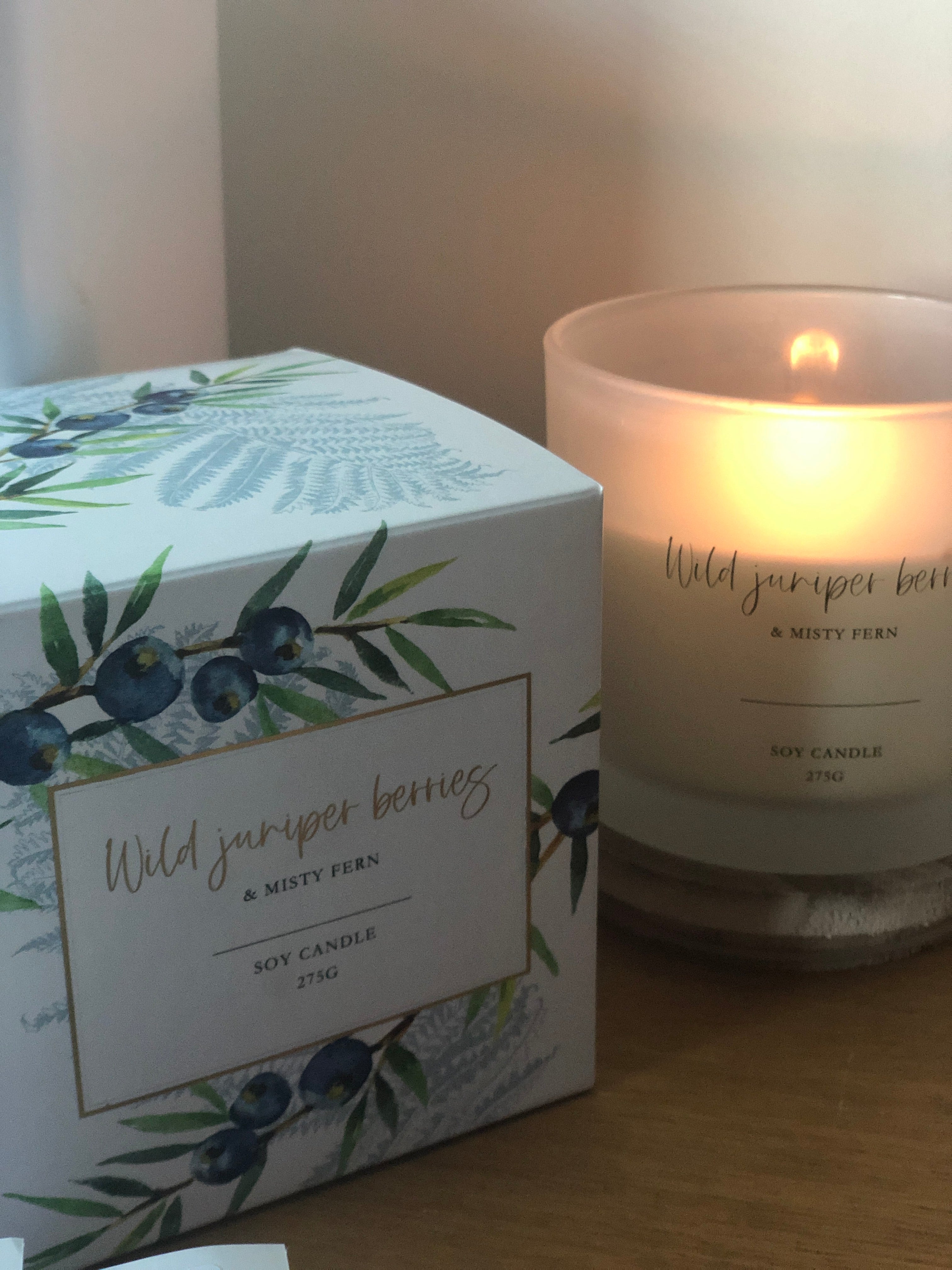 Soy Candle (275g) - Wild Juniper Berry