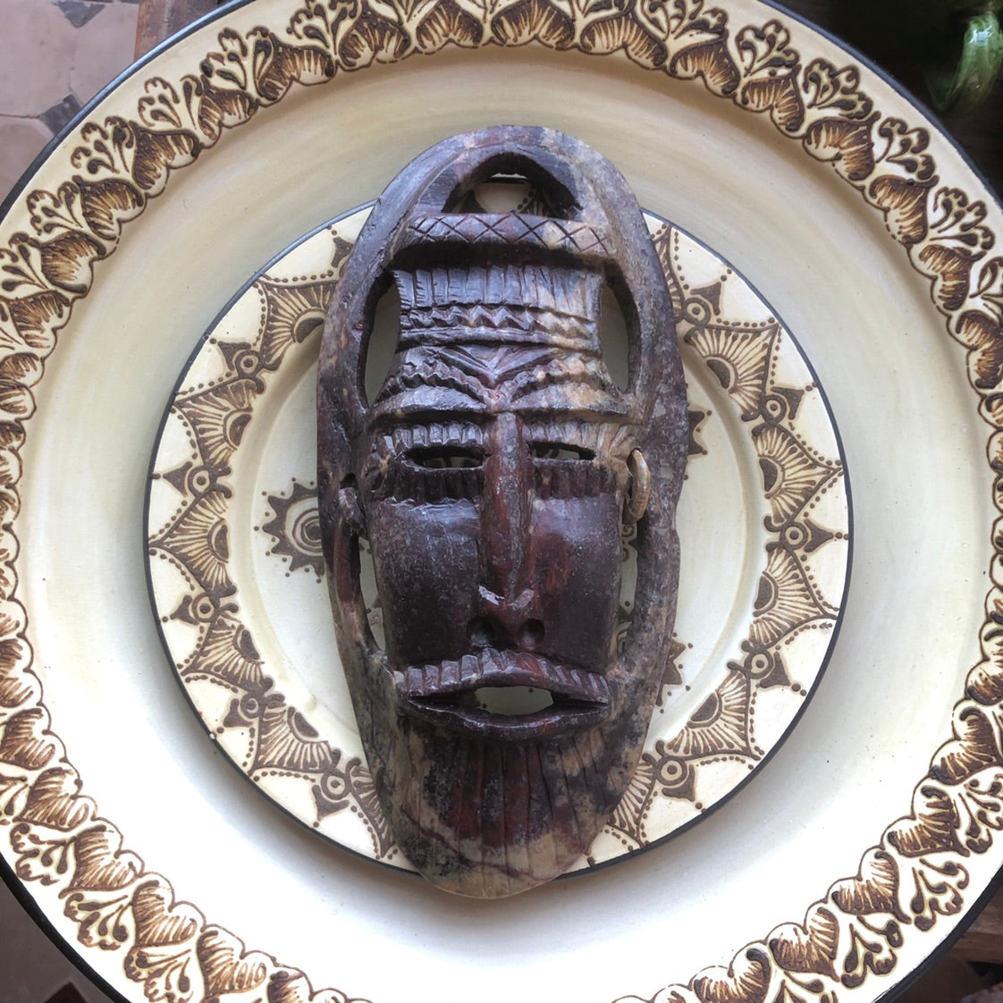 Sahara Alabaster Mask