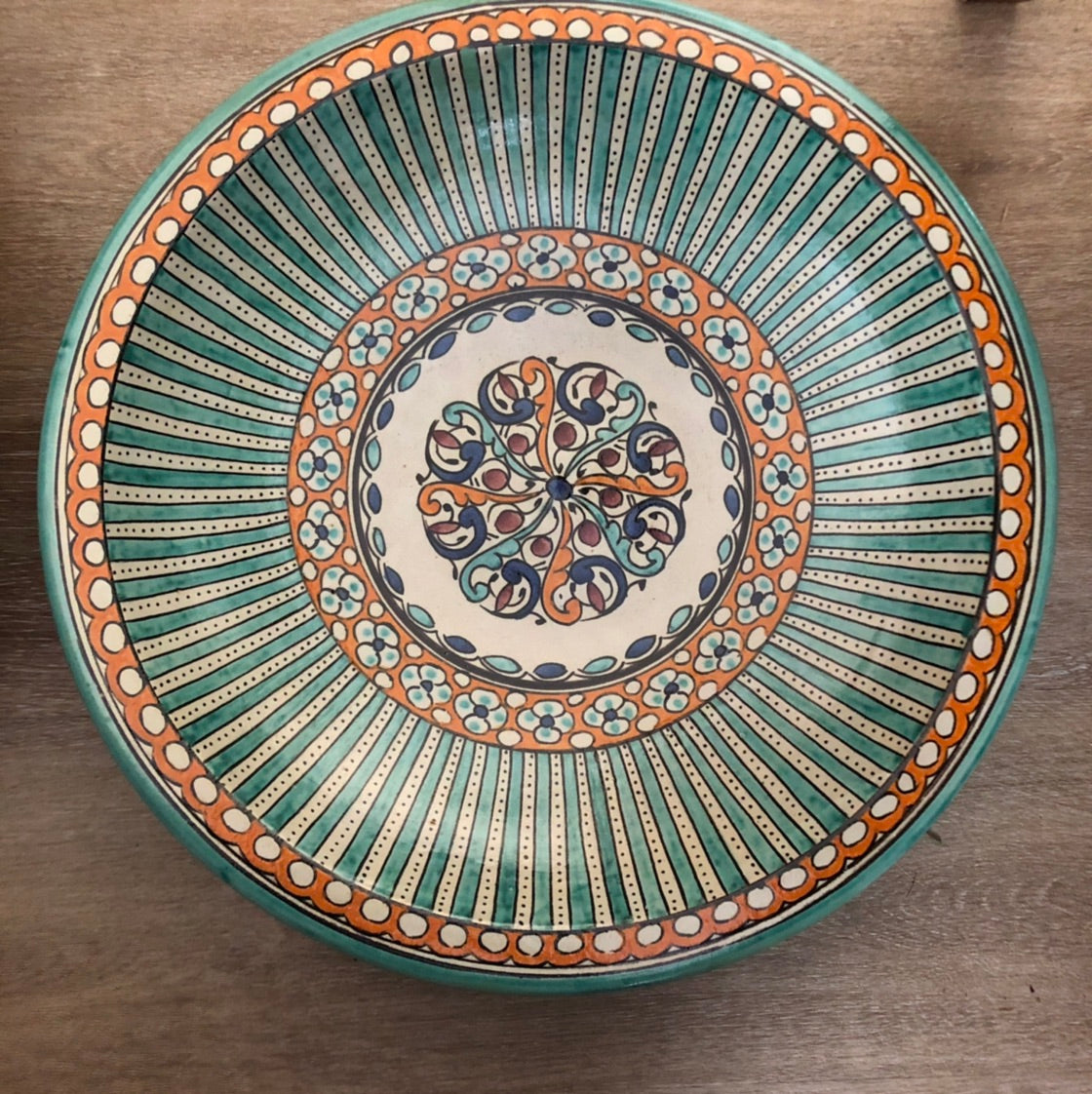 Moorish Fez Serving Bowl/Platter