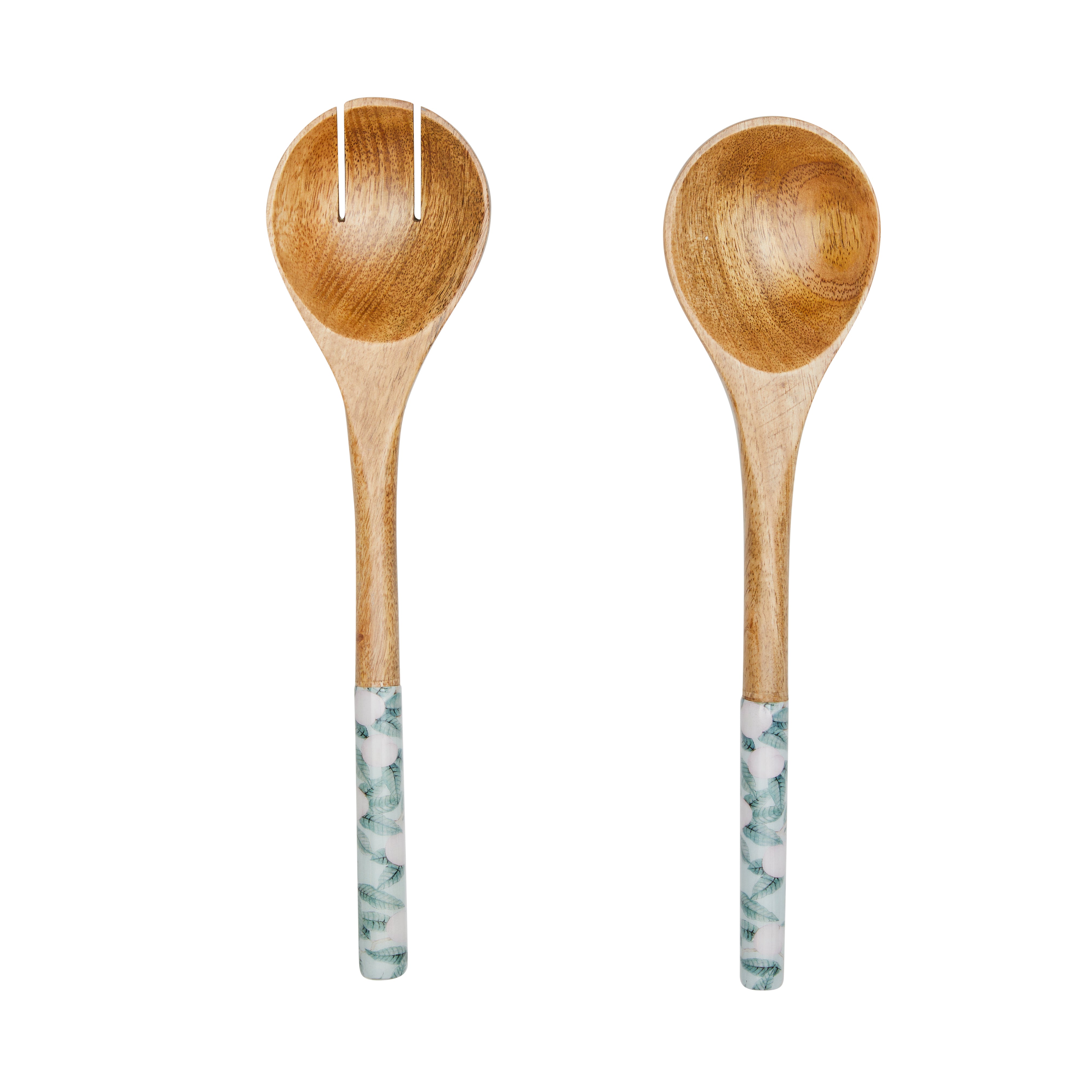 White Peach Server Set