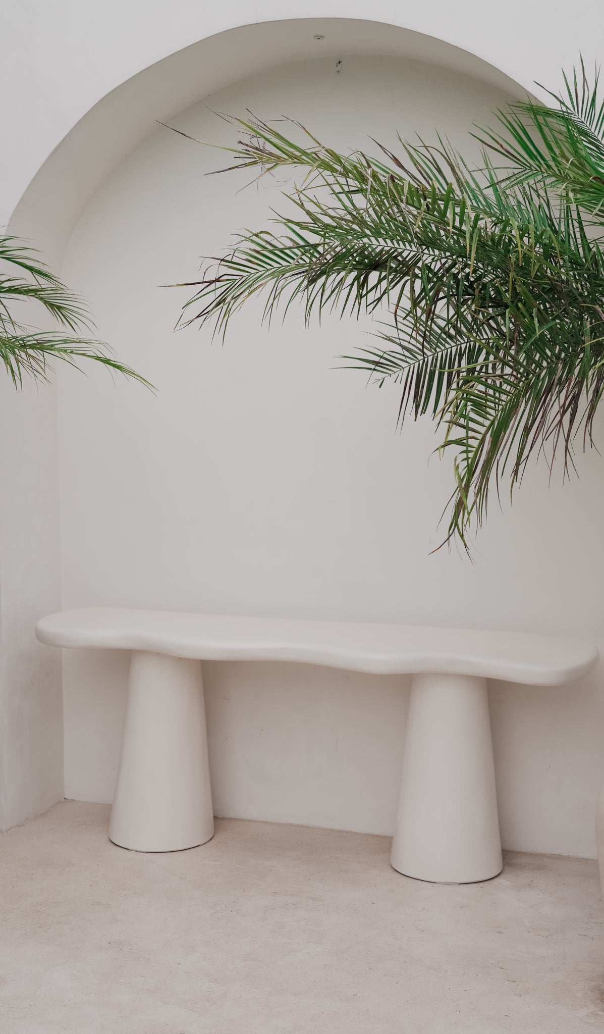 Beach Concrete Console