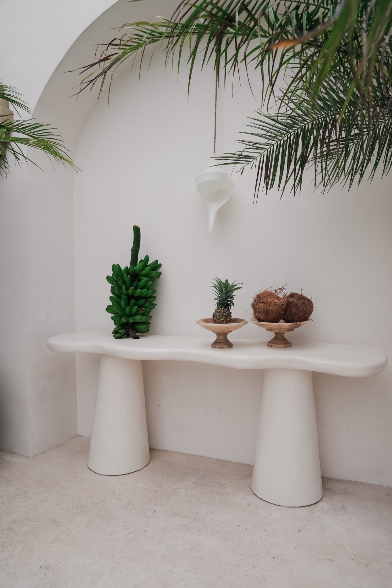 Beach Concrete Console