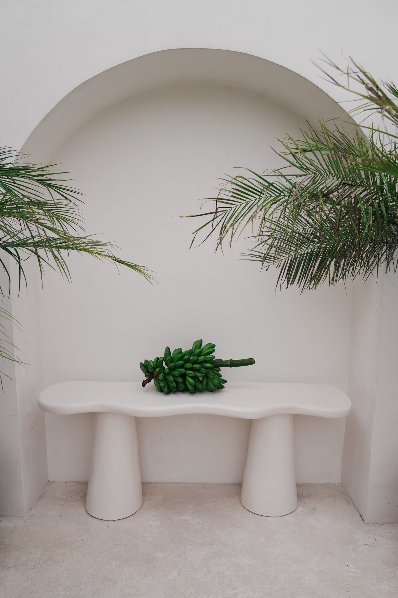 Beach Concrete Console