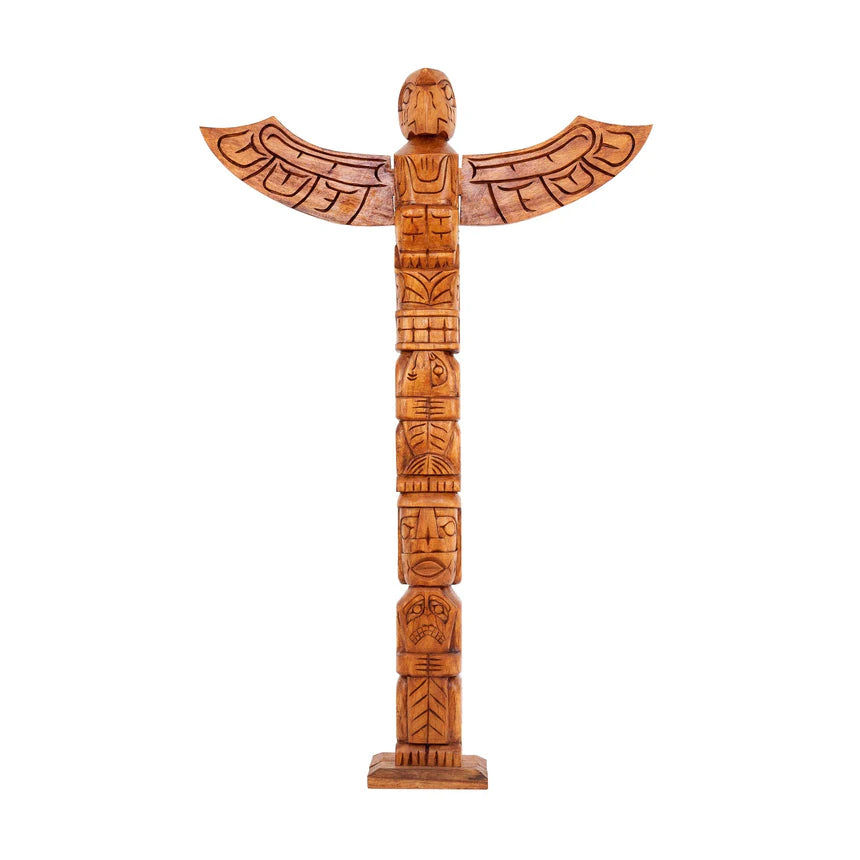 Bird Totem Pole in Natural