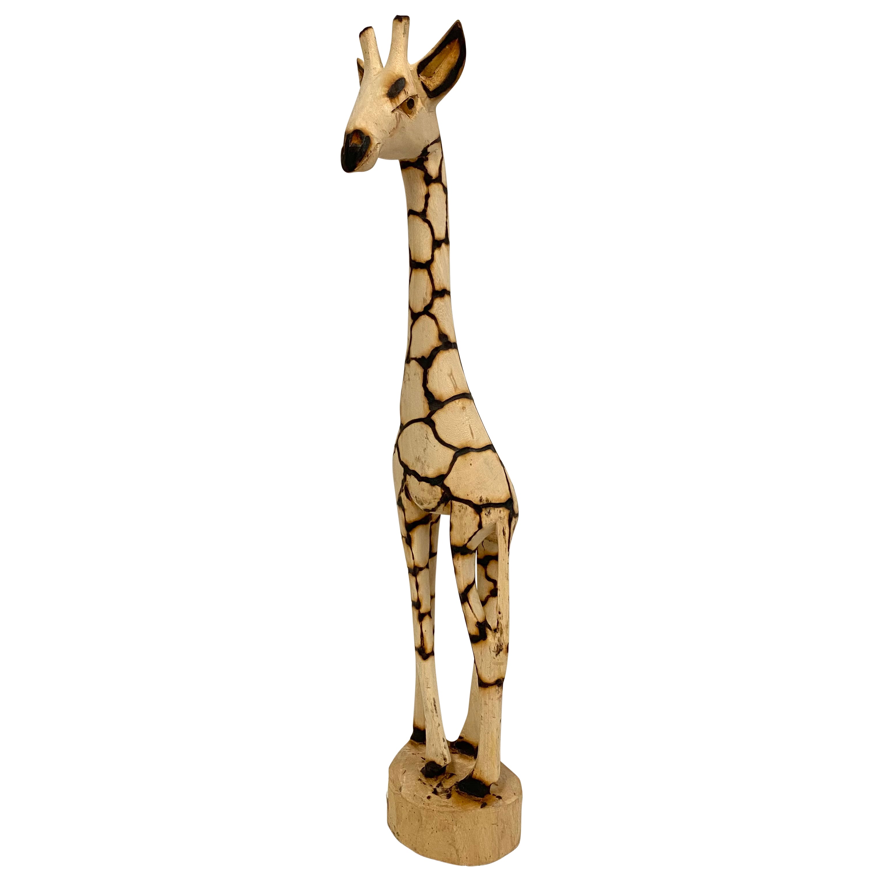 Hand Carved Jacaranda Giraffe