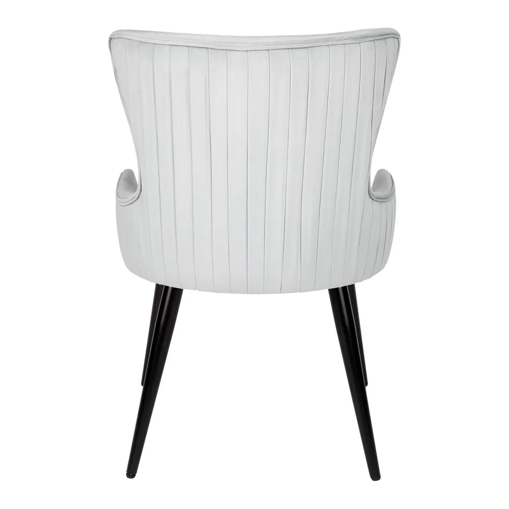 Dorsett Dining Chair in Cloud Blue Velvet - Set of Two