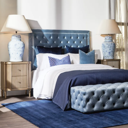 Blair Button Tufted Queen Headboard