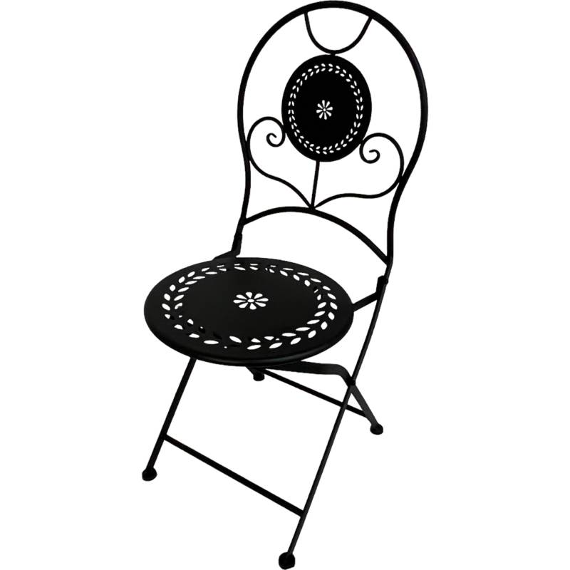 Nara Metal Table & 2 Chair Setting