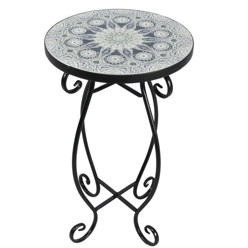 Lottie Mosaic Side Table