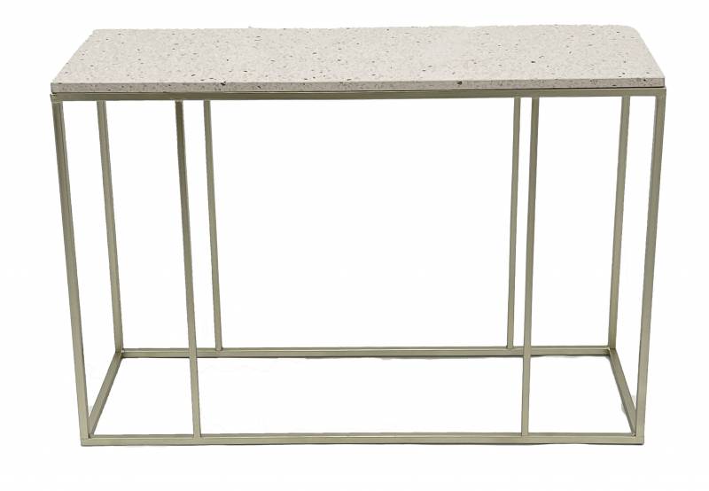 Billy Console Table with Gold Legs